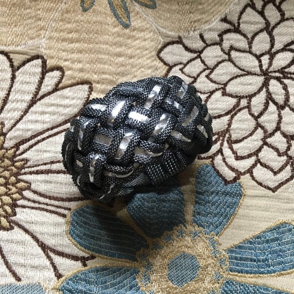 Magnetized Industrial Celtic Rave Braided Bracelet - Picture 5 of 13